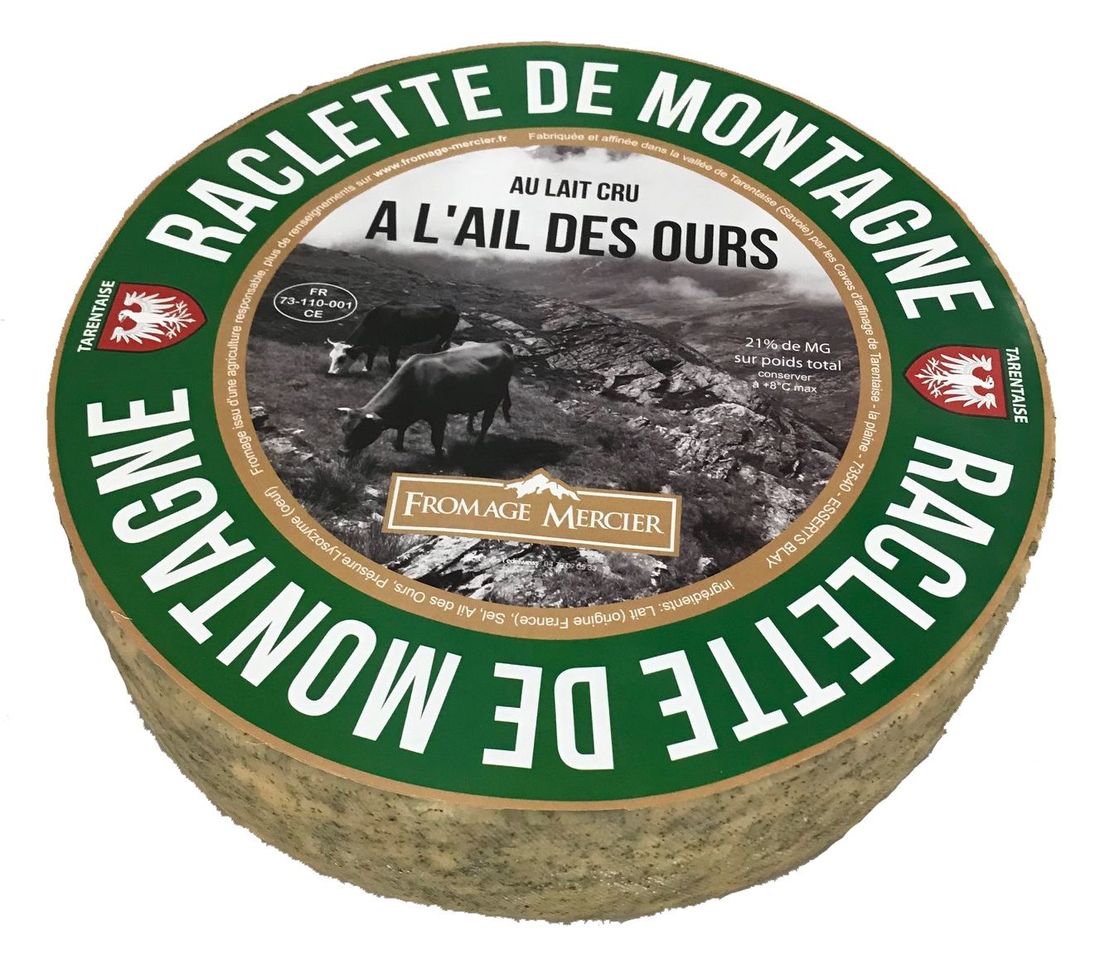 Raclette à l'ail des ours