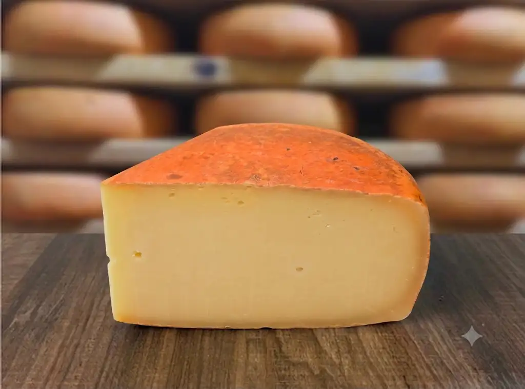 Tomme affinée à la bière et houblon